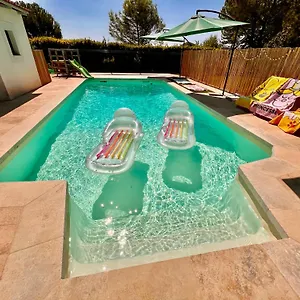 Au Calme, Avec Piscine Securisee - Luberon Pertuis